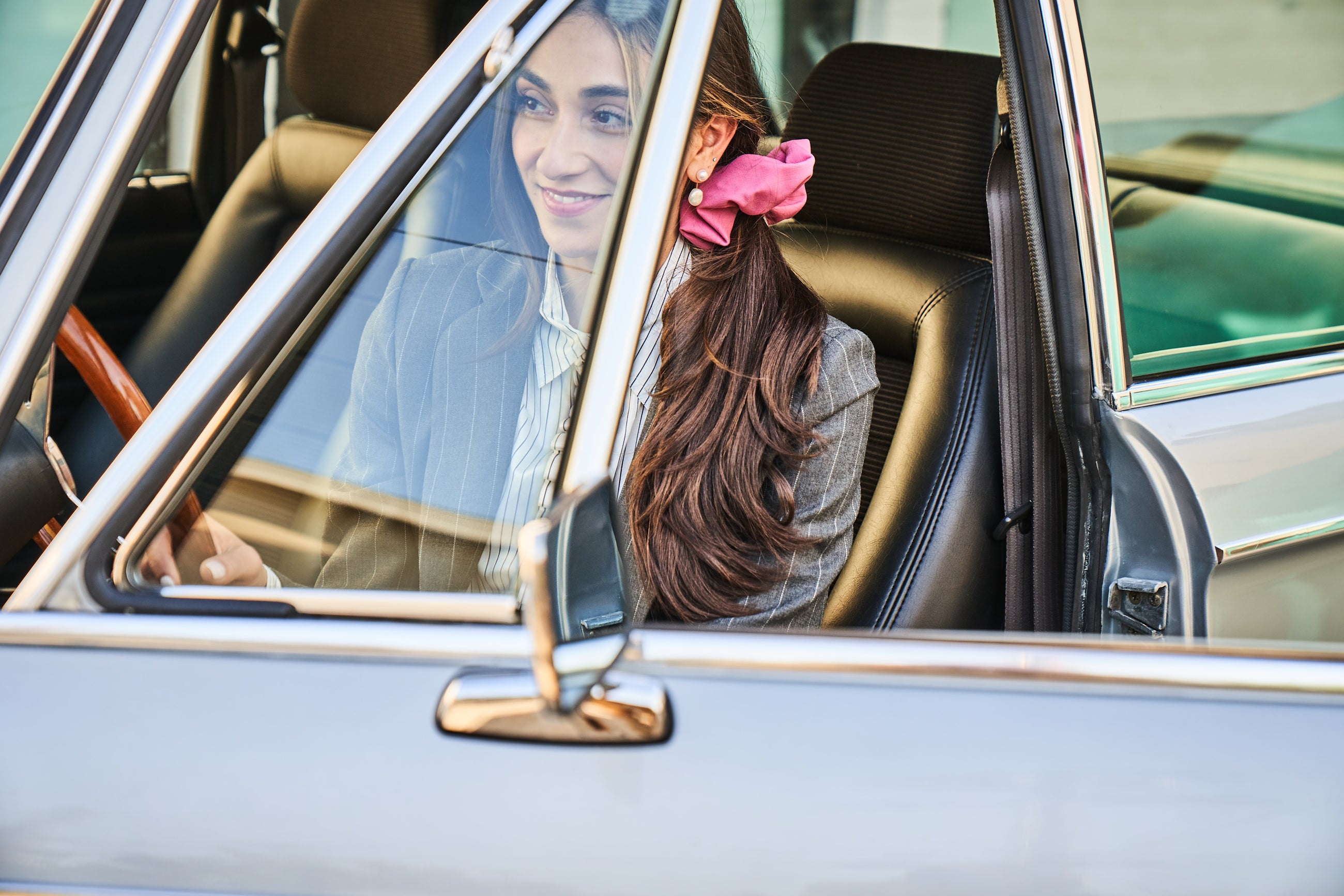 Pocket Scrunchie - Plum