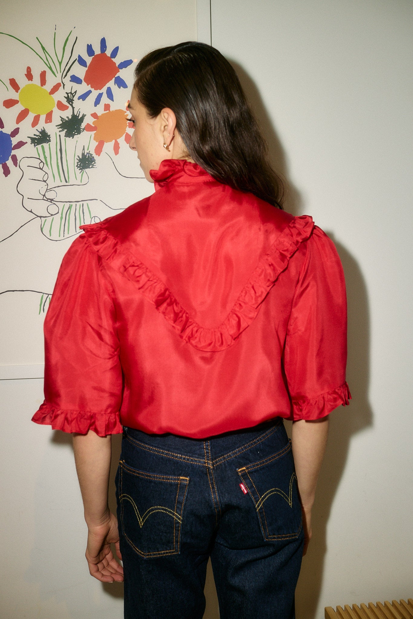 Dress Up Shirt - Red Silk
