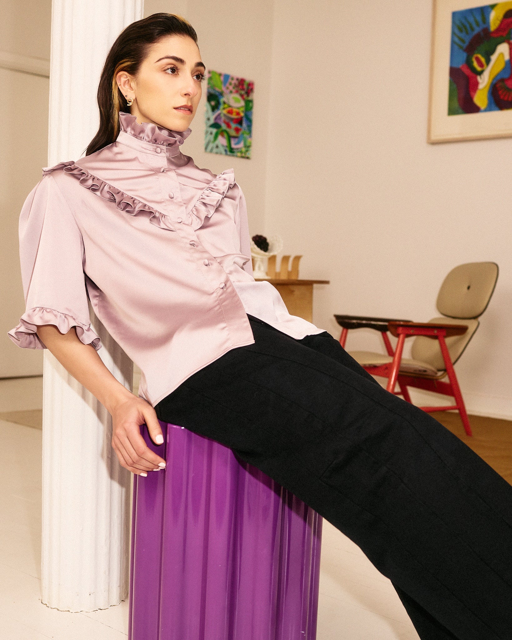 Dress Up Shirt - Lilac