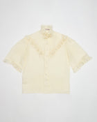 Dress Up Shirt - Ivory Silk