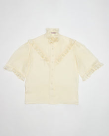 Dress Up Shirt - Ivory Silk