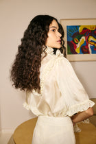 Dress Up Shirt - Ivory Silk