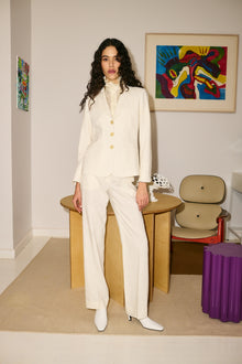 Everyday Dressy Pants - Ivory