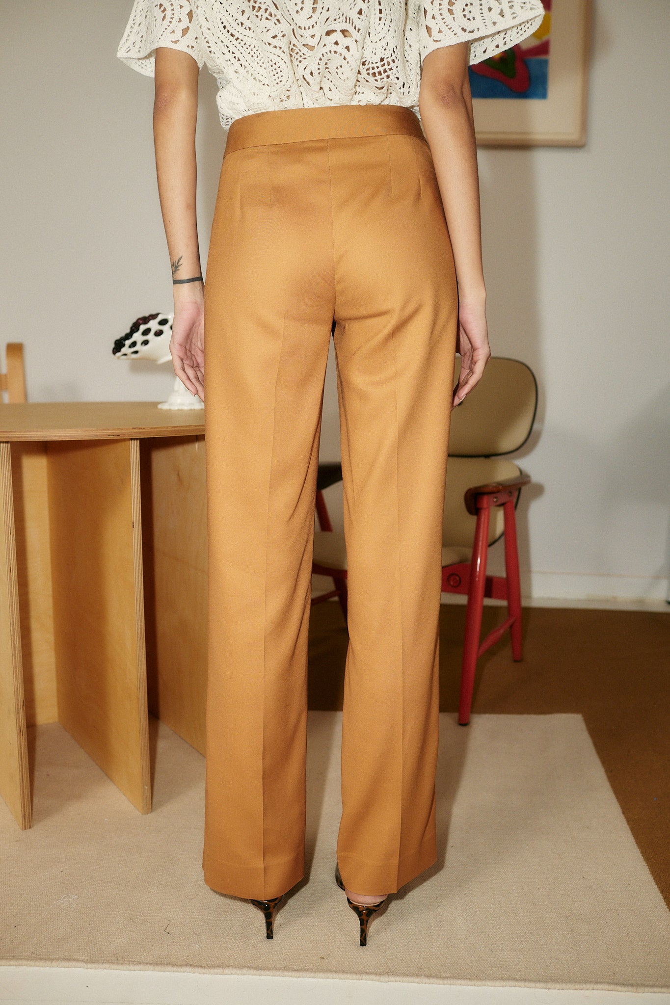 Everyday Dressy Pants - Camel